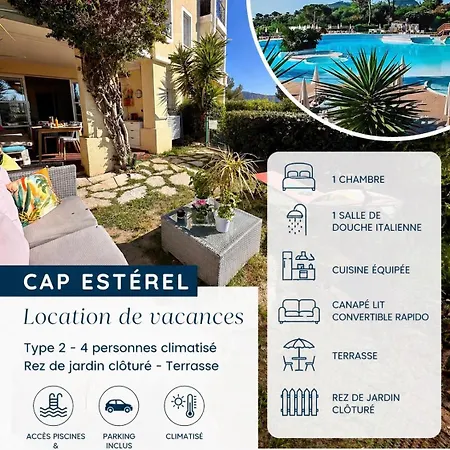 Village Du Cap Esterel Premium , Jardin , Parking , Agay Raphael , Piscine Chauffee Saint-Raphaël
