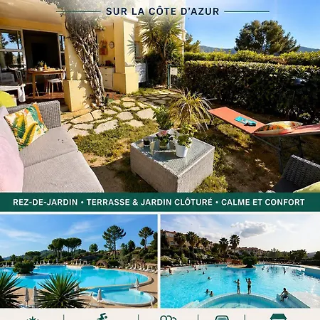 Lejlighed Village Du Cap Esterel Premium , Jardin , Parking , Agay Raphael , Piscine Chauffee Saint-Raphaël